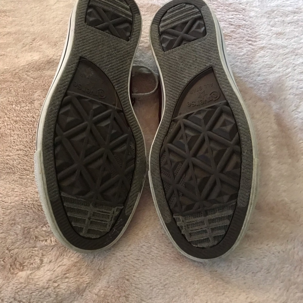 Maroon Converse - image 4